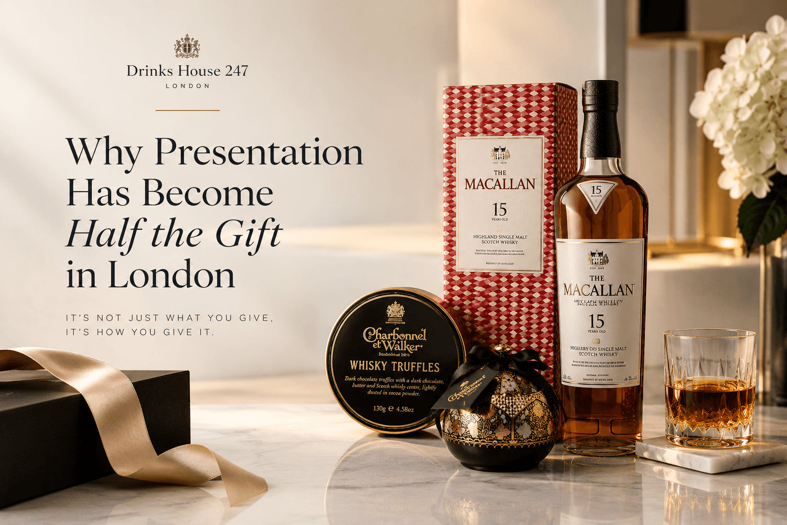 Whiskey & Dark chocolate Gift Hamper gift UK