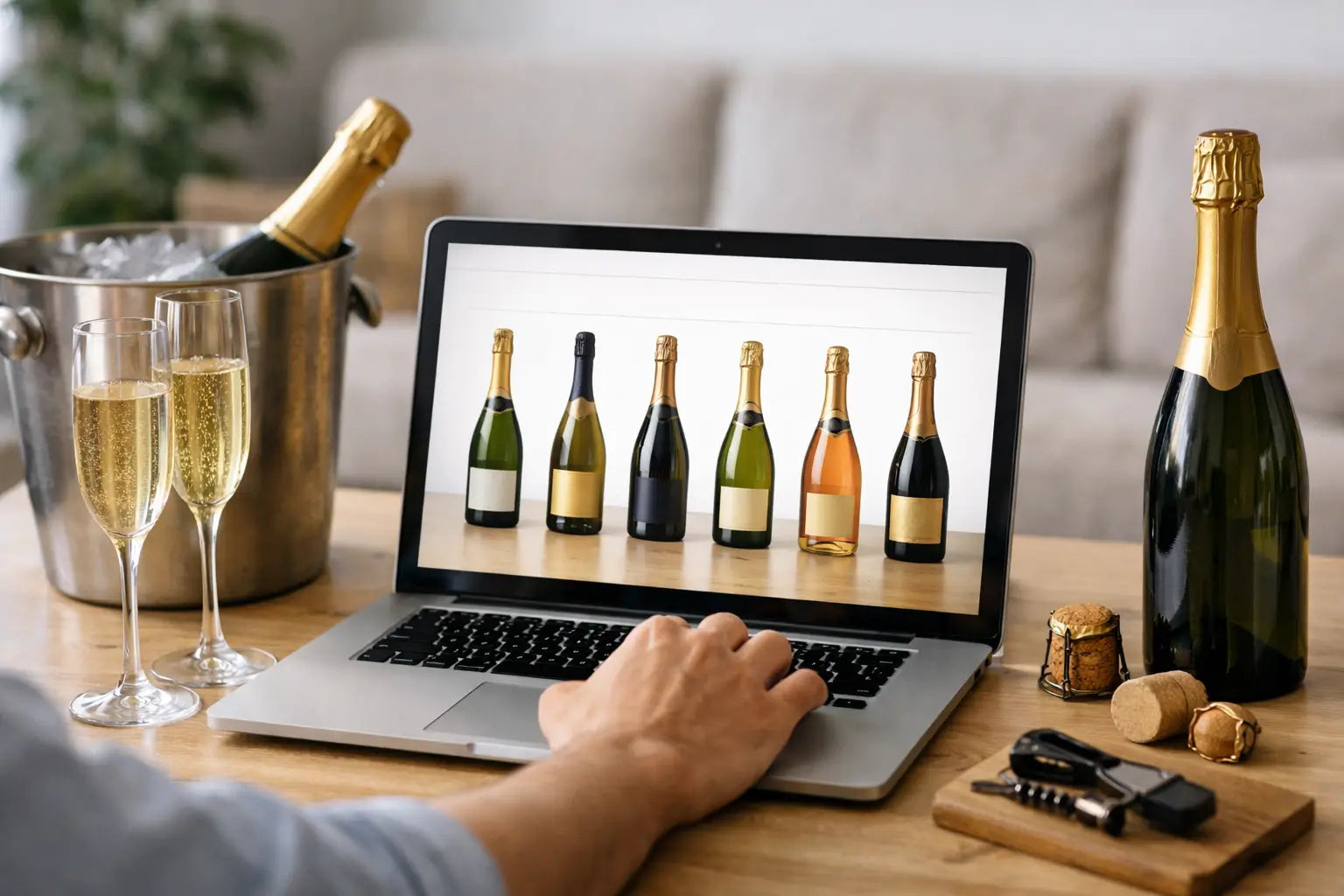 How to Order Champagne Online Without Guesswork