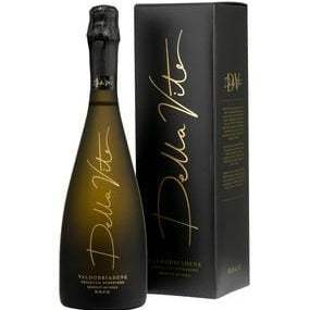 Della Vite Superiore D.O.C.G Prosecco 75cl bottle with elegant packaging.