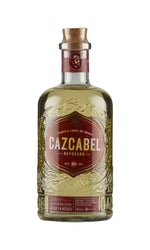 Cazcabel Reposado Tequila 70cl – golden tequila in a rustic, minimal bottle reflecting handcrafted quality and oak-aged smoothness.