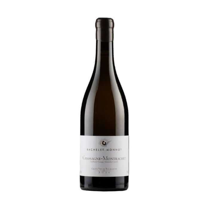 Chassagne Montrachet Bachelet Monnot 2021 wine bottle, perfect for wine gifts and delivery in the UK.