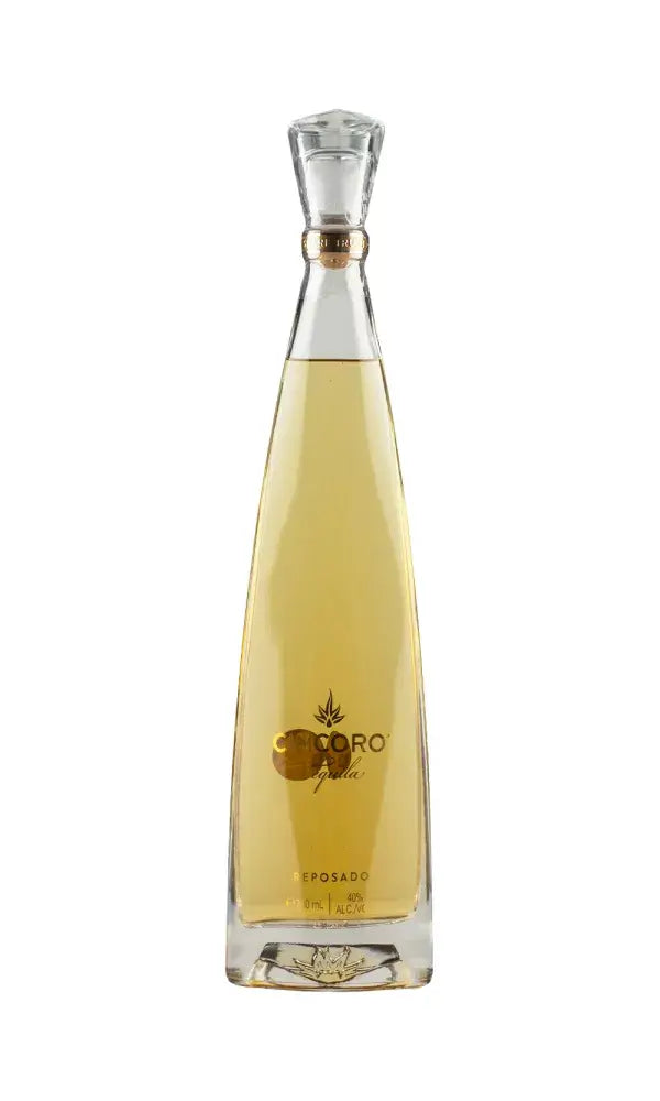 Cincoro Reposado Tequila 70cl – elegant tequila bottle with golden-hued liquid, offering a smooth blend of agave, vanilla, and oak.
