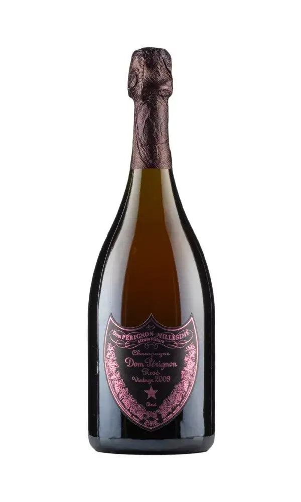 Dom Pérignon Rosé 2009 bottle – luxury rosé Champagne with vibrant fruit and finesse.