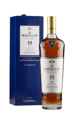 Macallan 18 Year Old Double Cask 2023 bottle showcasing its dual cask heritage.