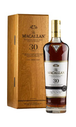 Macallan 30 Year Old Sherry Oak 2023 bottle – premium whisky with rich sherry-matured character.