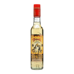 Bottle of Tapatio Añejo Tequila 50cl – amber-hued tequila in a glass bottle with a bold red and gold label, aged to perfection.