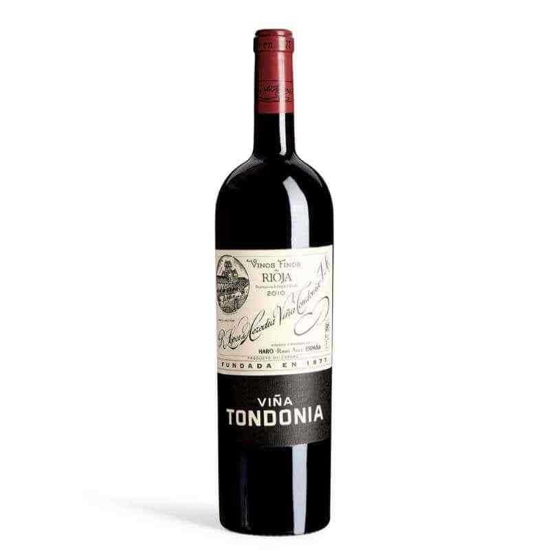 Viรฑa Tondonia Tondonia Reserva Rioja 2011 Magnum bottle showcasing elegant wine label design for gifting in London & UK.