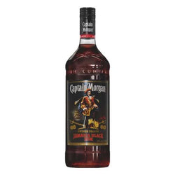 Captain Morgan Dark Rum 70cl bottle with Caribbean spices and oak finish.