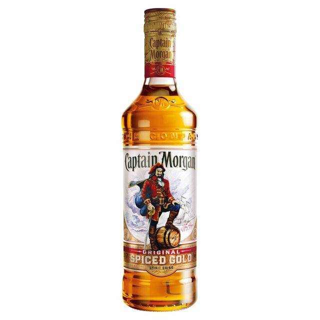 Captain Morgan Spiced Rum 70cl bottle, available for delivery in London and UK.