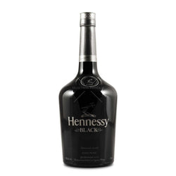 Hennessy Black Cognac 70cl bottle with silver cap.