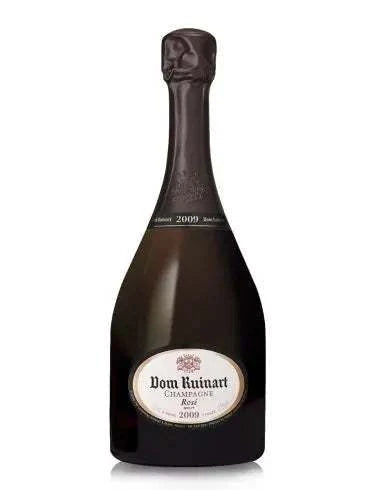Dom Ruinart Rosรฉ 2009 Vintage Champagne bottle, 75cl.