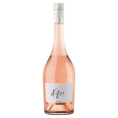Kylie Minogue Rose Wine bottle from Languedoc-Roussillon.