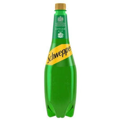 Schweppes Ginger Ale 1L bottle.
