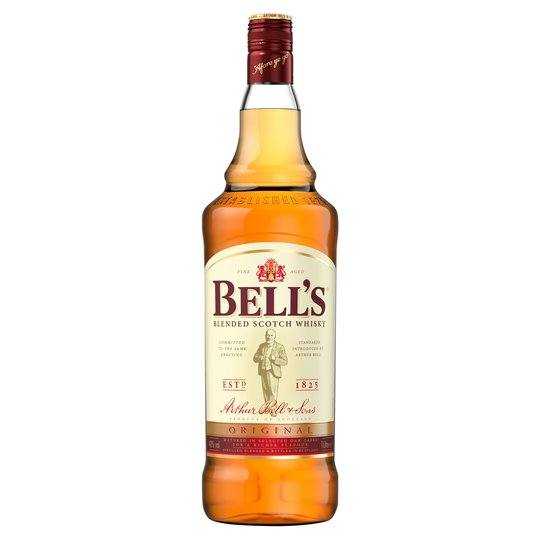 Bell's Whisky 1L bottle, blended Scotch whisky from Scotland.