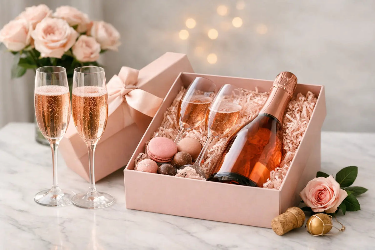 How to Choose a Rose Champagne Gift Box
