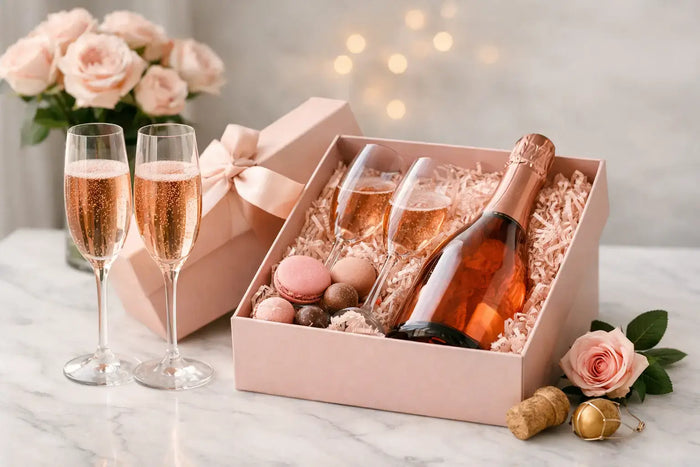 How to Choose a Rose Champagne Gift Box