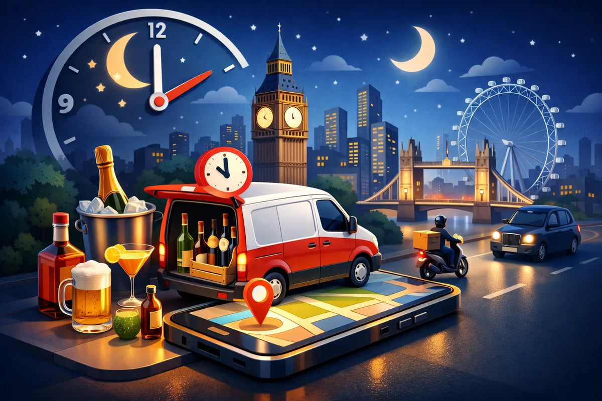24 Hour Alcohol Delivery in London