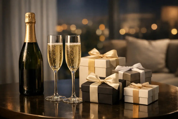 Same Evening Champagne Gifts That Land Well