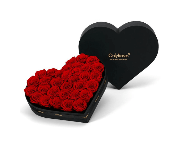 Red Rose Flower Bucket 