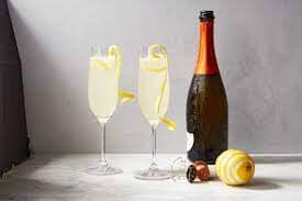 French 75 Champagne Cocktail 