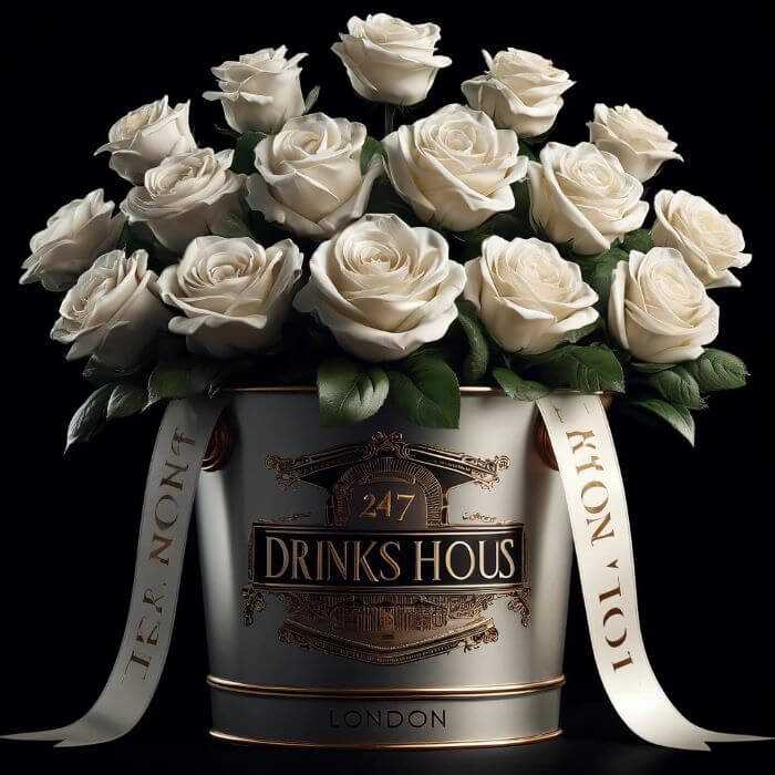 Order 20 White Roses 20 White Roses Bouquet | 30 Min | Alcohol Delivery London