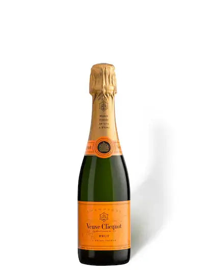 VCV Veuve Clicquot Yellow Label case of 12 half bottles 37.5cl