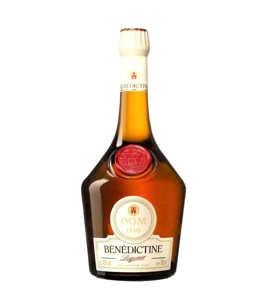 Bottle of Benedictine D.O.M. Liqueur 70cl, the French herbal liqueur from Fecamp in Normandy