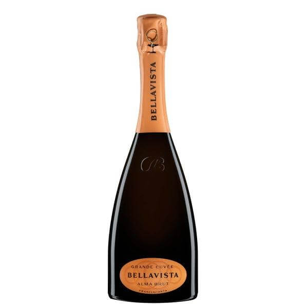 Bellavista 'Alma' Franciacorta Gran Cuvée Brut 75cl bottle, Italian sparkling wine, available for delivery in London and UK.