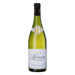 Bourgogne Chardonnay Eugène Blanc 75cl wine bottle, 2022 vintage, French white wine.