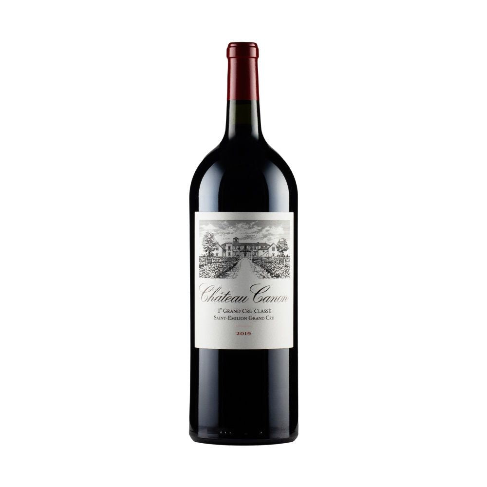 Chateau Canon 2019 red wine bottle, perfect for Wine Delivery UK and Alcohol Gift Delivery.