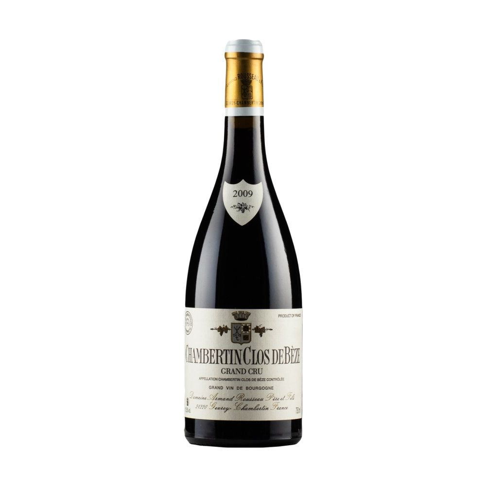 Chambertin Clos de Beze Armand Rousseau 2009 red wine bottle, perfect for wine delivery and gifts in the UK.