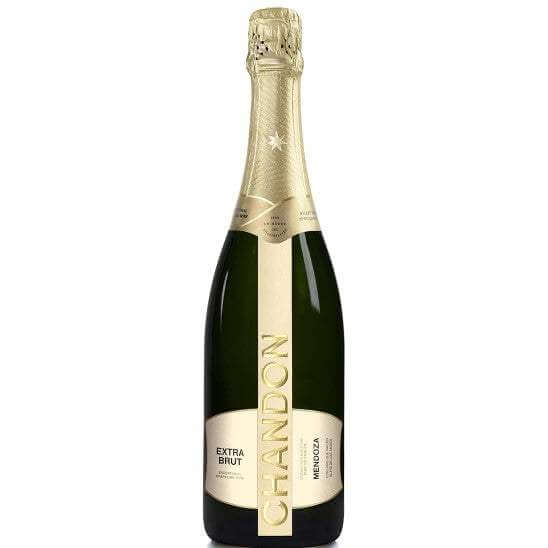 Chandon Brut Argentina sparkling wine bottle, 750ml, Mendoza, Argentina.