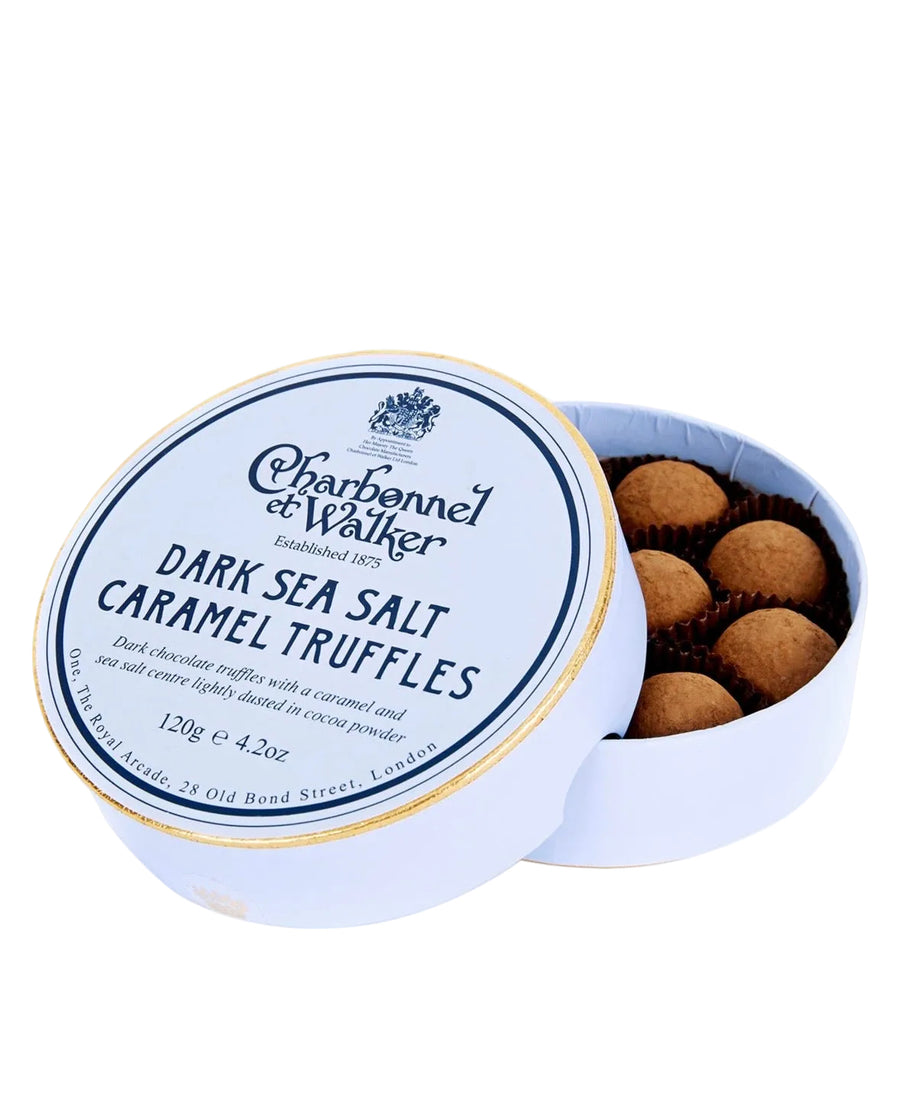 Charbonnel et Walker Dark Sea Salt Caramel Chocolate Truffles