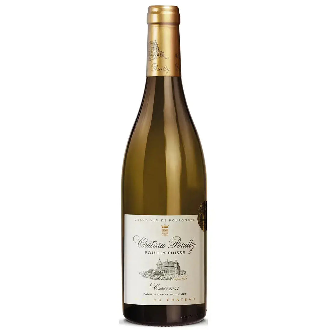 Château de Pouilly Fuissé 2022 75cl white Burgundy wine bottle