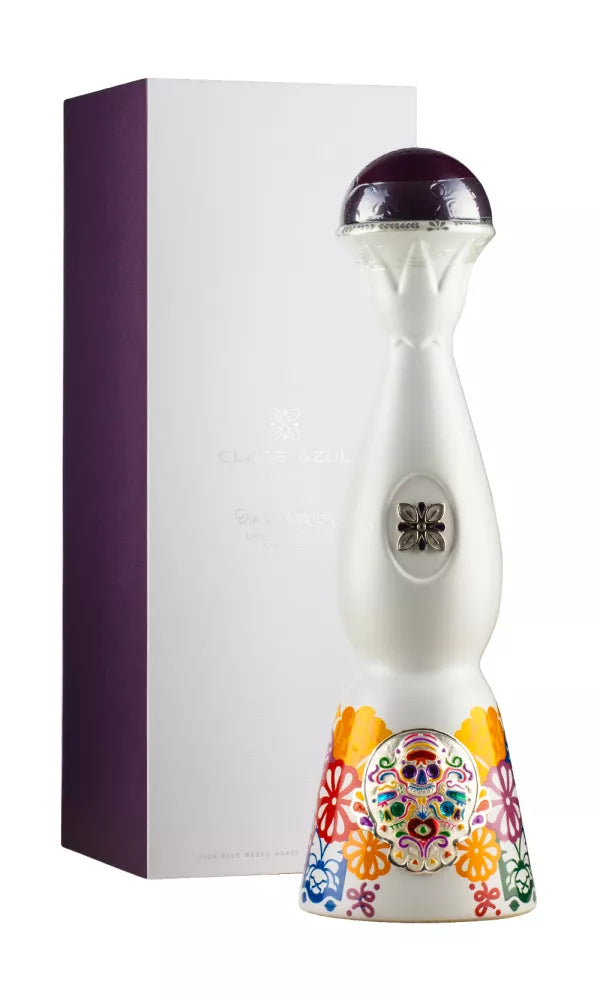 Clase Azul Día de los Muertos 2022 100cl – artisan ceramic decanter celebrating heritage with rich, aged tequila.