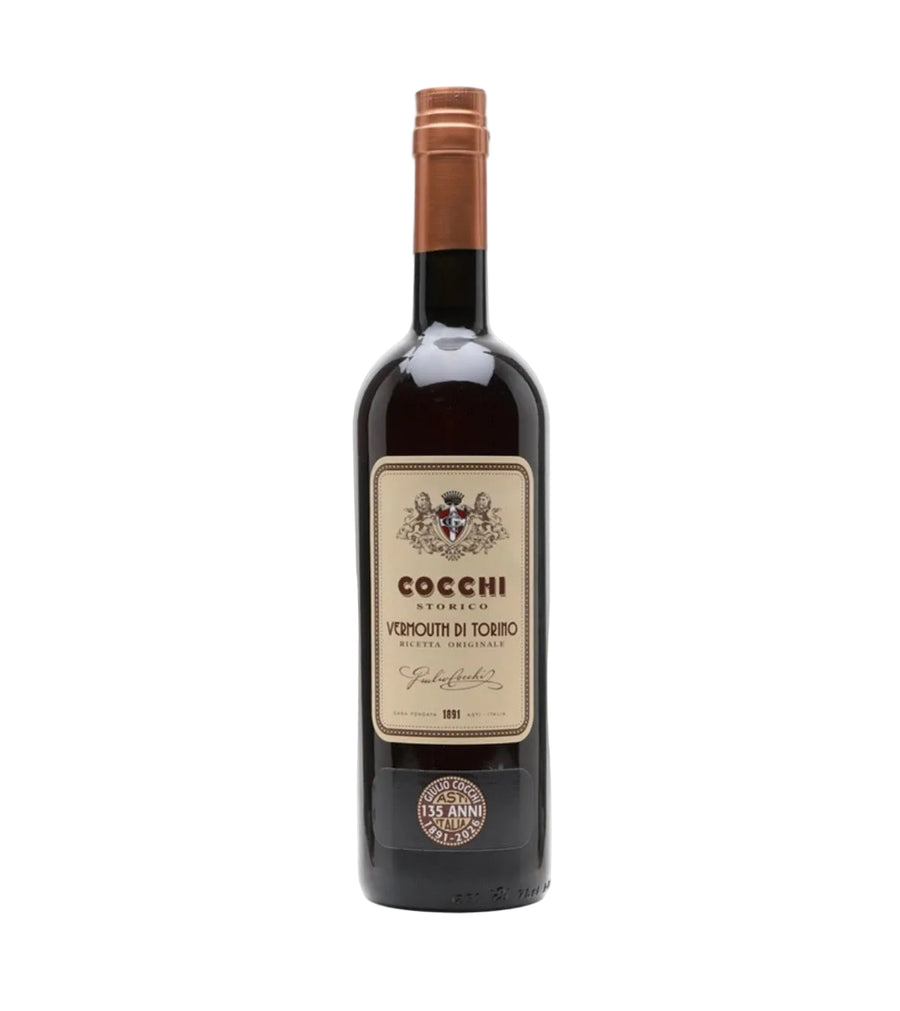 Bottle of Cocchi Vermouth di Torino 75cl, the sweet red Italian vermouth from Asti in Piedmont