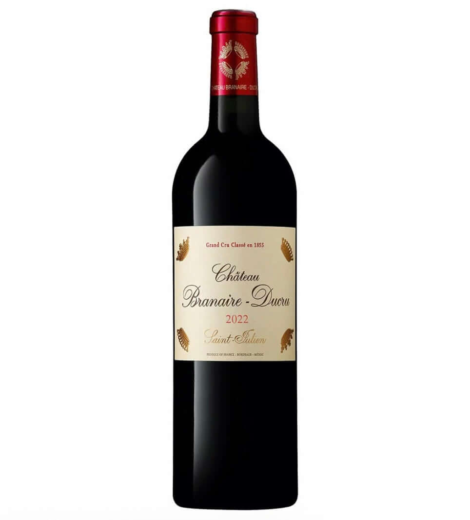 Bottle of Château Branaire-Ducru 2022, Fourth Growth Saint-Julien red Bordeaux from the Médoc, 75cl