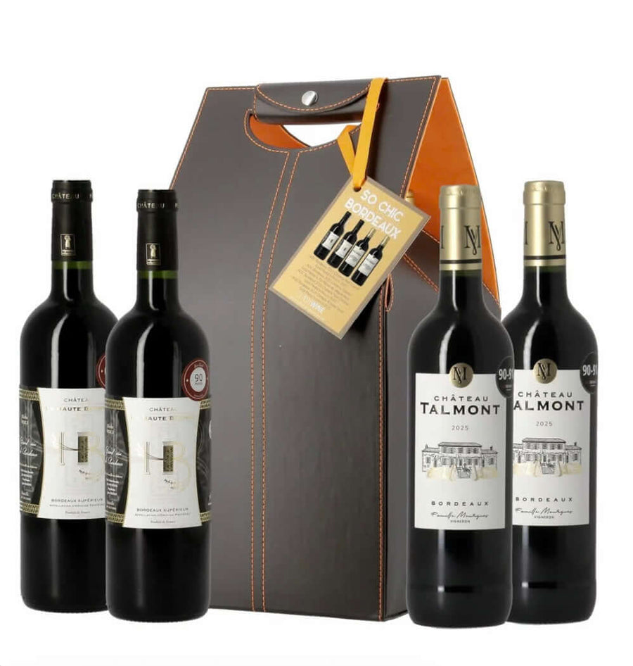 The Bordeaux Quartet — Wine Gift Set, 4 x 75cl