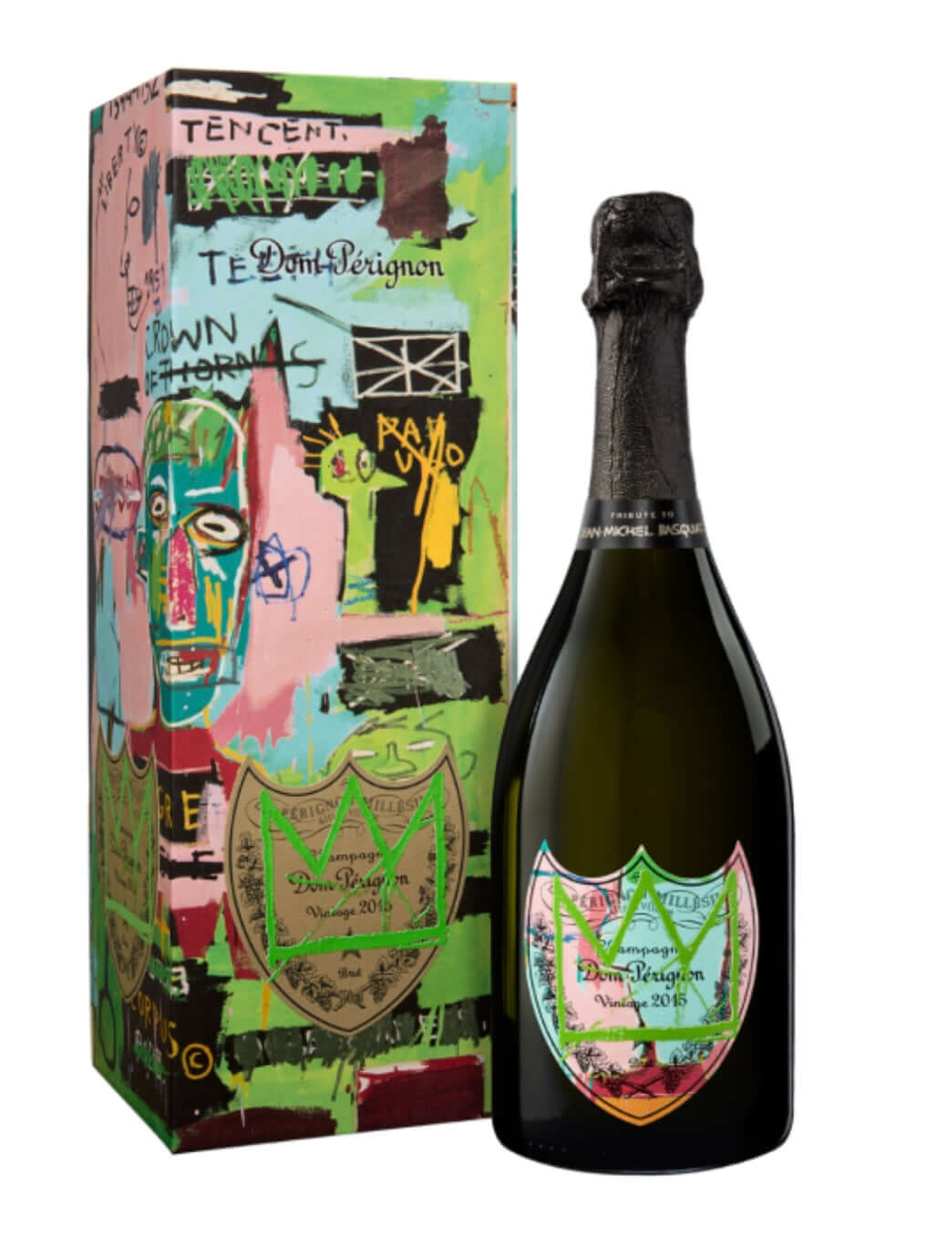 Dom Pérignon 2015 Jean-Michel Basquiat Green edition 75cl