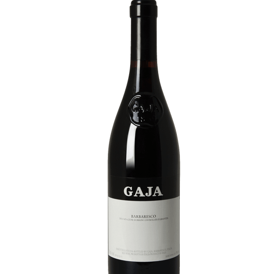 Gaja barbaresco 2018 75cl wine bottle showcasing Gaja Barbaresco wine for delivery in the UK.
