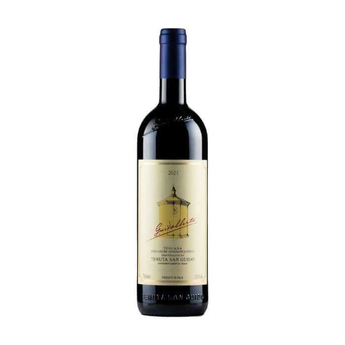 Guidalberto Tenuta San Guido 2021 wine bottle from Tenuta San Guido estate, ideal for wine gift delivery in the UK.