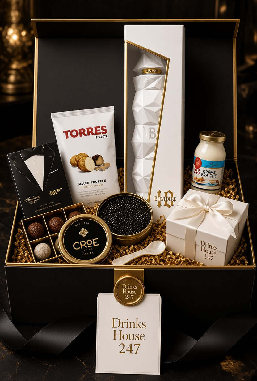 The Tuxedo — Belvedere No.10 Vodka & Oscietra Caviar Gift Set