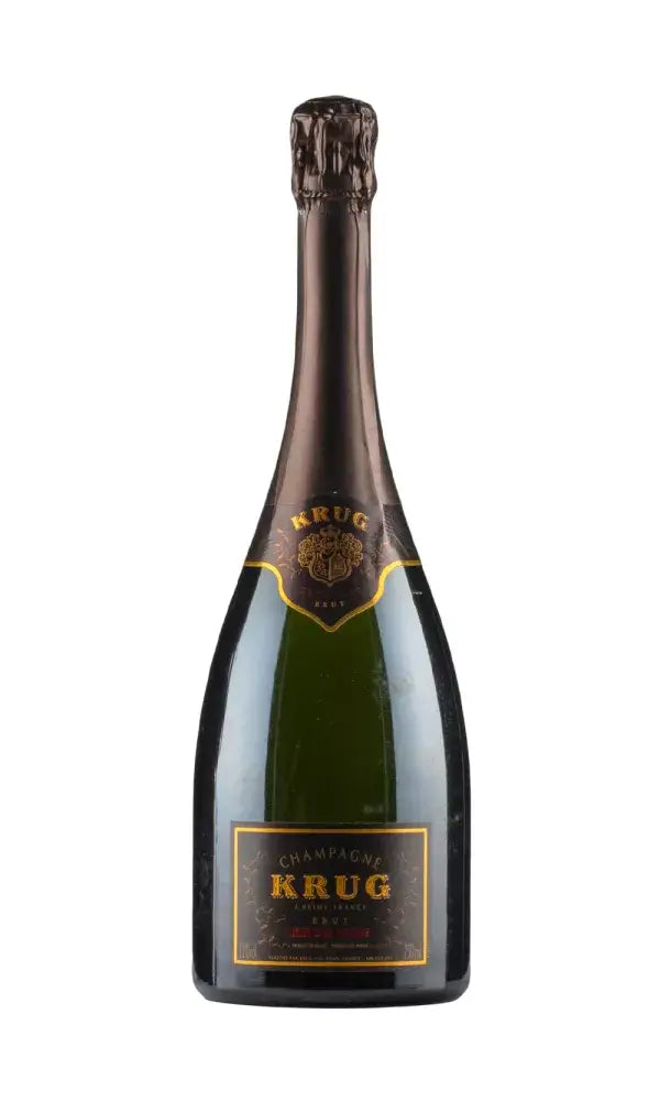 Krug 1996 Champagne bottle – iconic vintage with power, freshness, and depth.