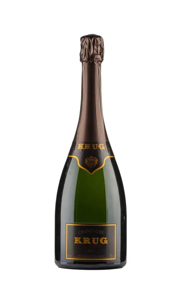 Krug 2004 Champagne bottle – bright and refined vintage with aging potential.