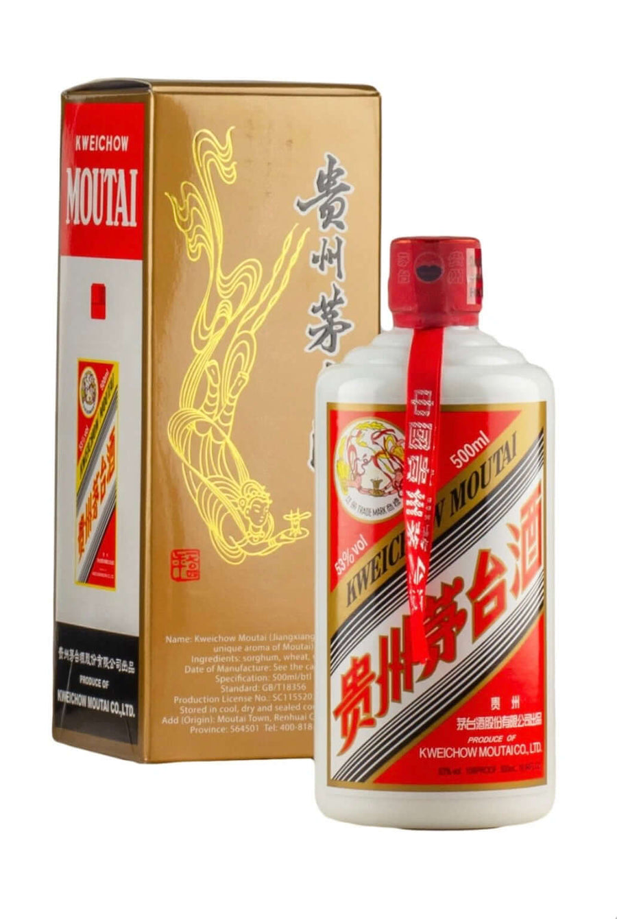 Kweichow Moutai Flying Fairy Baijiu 50cl