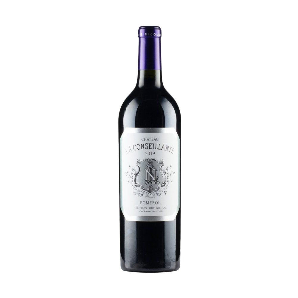 La Conseillante 2019 wine bottle, celebrating elegance and heritage, perfect for wine delivery UK and gift occasions.