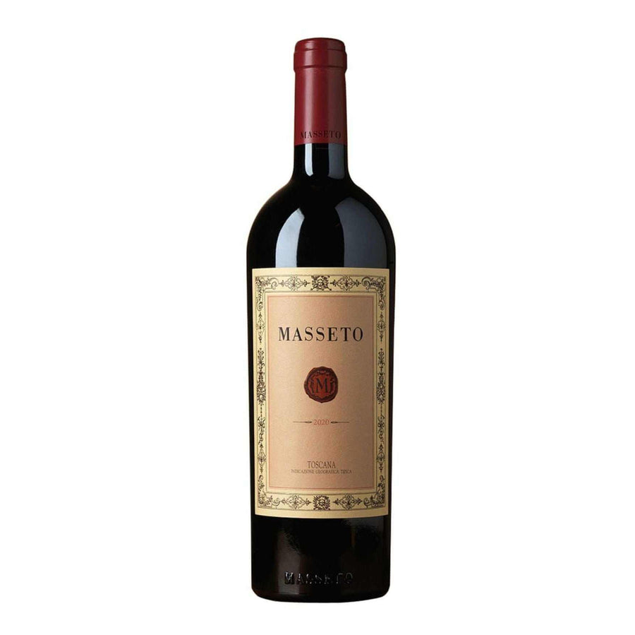 Masseto 2002 red wine bottle from Tenuta dell'Ornellaia, iconic Italian wine, perfect for wine delivery and gifting in the UK.
