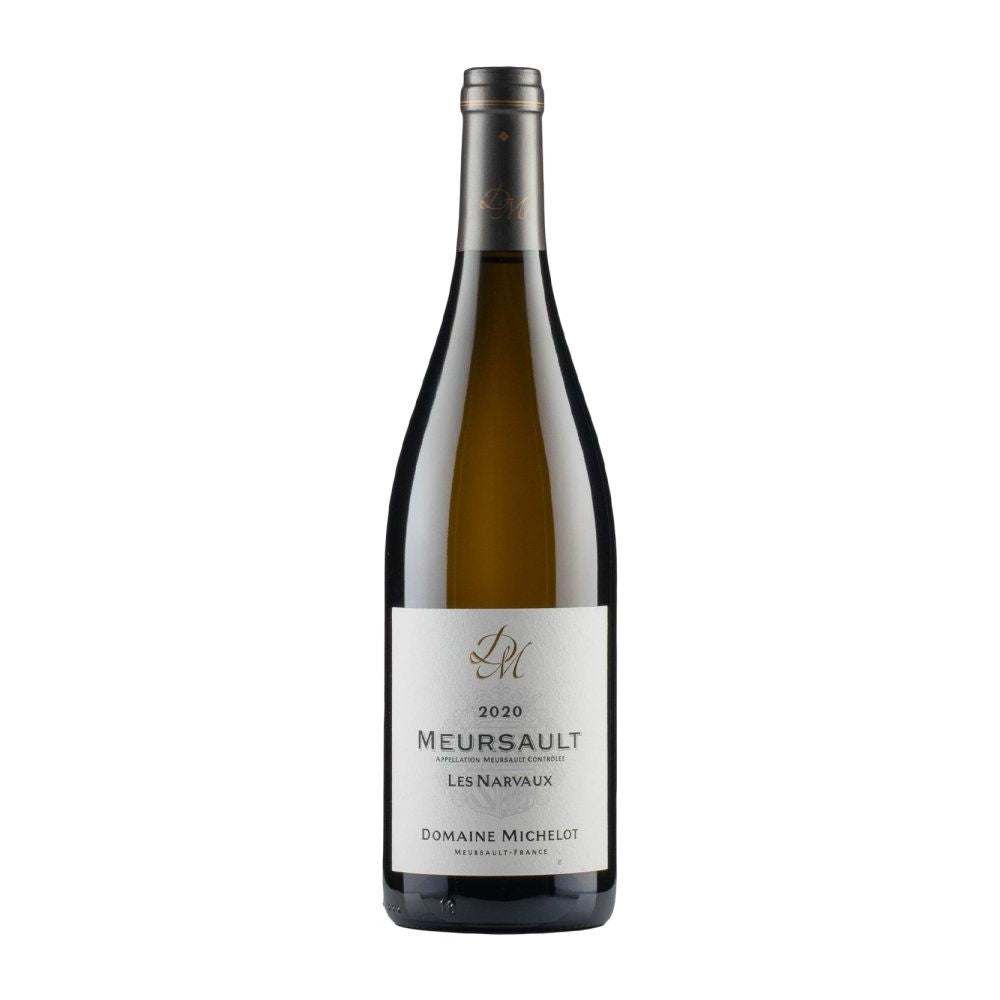 Meursault Les Narvaux Michelot 2020 white wine bottle from Burgundy, France, ideal for wine gift delivery.