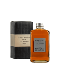 Nikka Whisky From The Barrel bottle and packaging on a white background