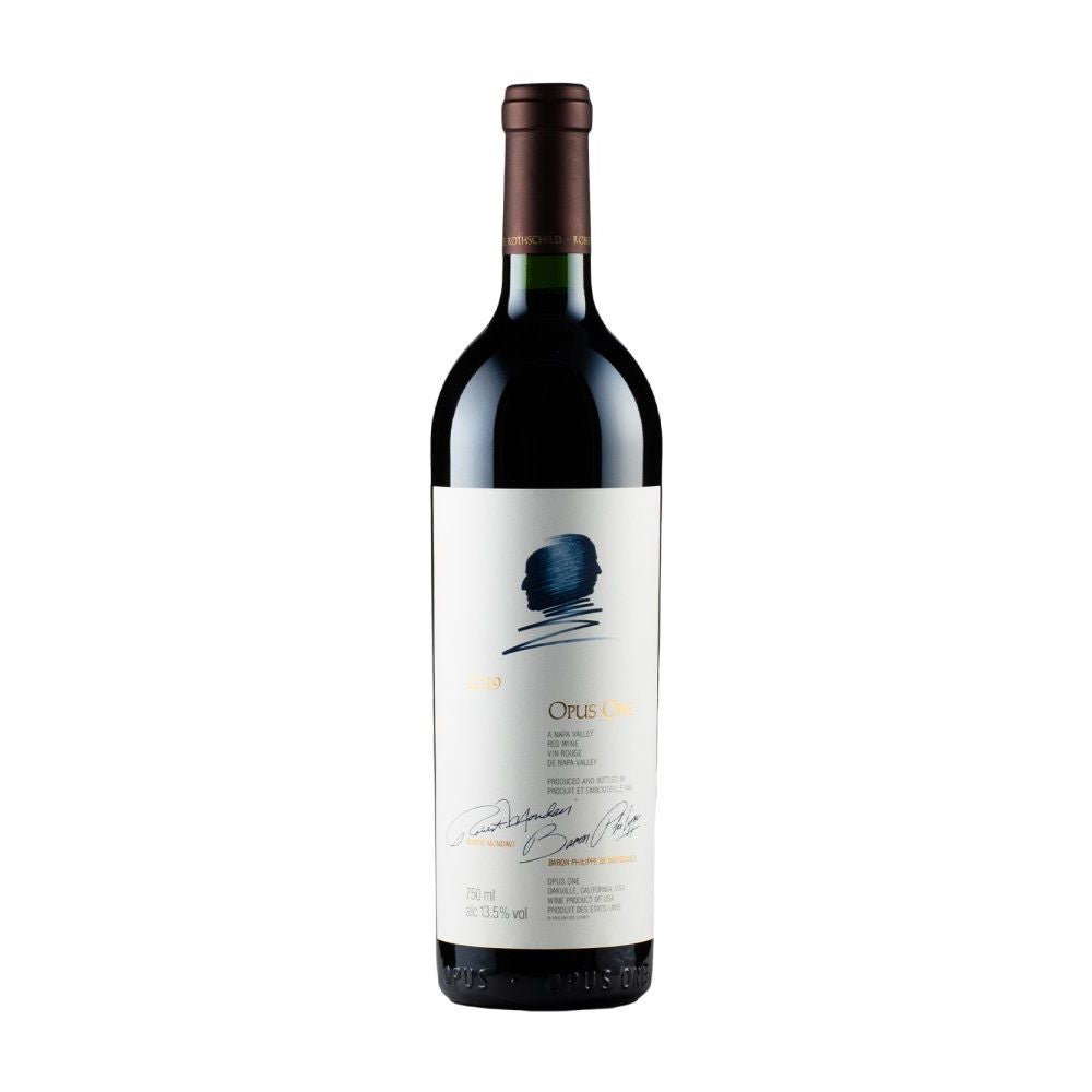 Opus One 2019 wine bottle, elegant red wine for delivery in the UK, perfect for wine gifts and alcohol gift delivery.